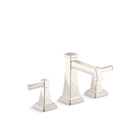 Kohler Riff Widespread Bathroom Sink Fct Vibrant Polished Nickel, 0.5 gpm 27399-4N-SN